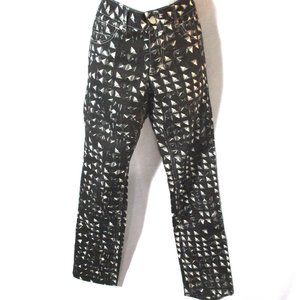 NEW INSIDEOUT UK STUD SPIKE GOTH PUNK Jean Pant
